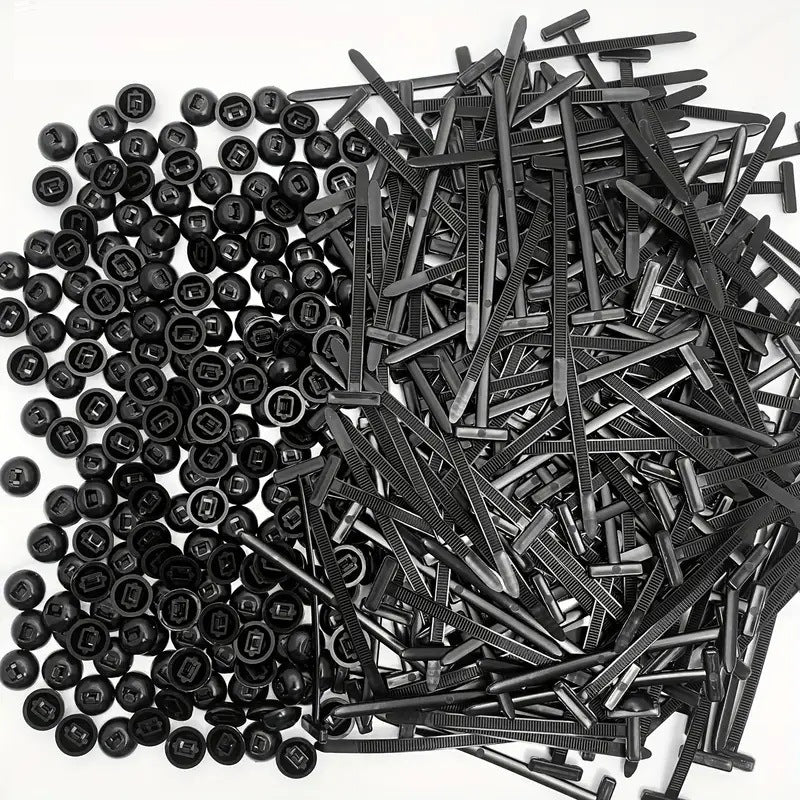 (100 pcs) Boucle de cravate câble universelle en nylon CI