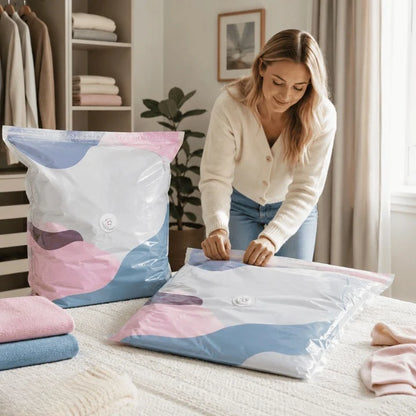 Sacs de rangement sous vide 3D sans pompe [100*80*38 cm] BF