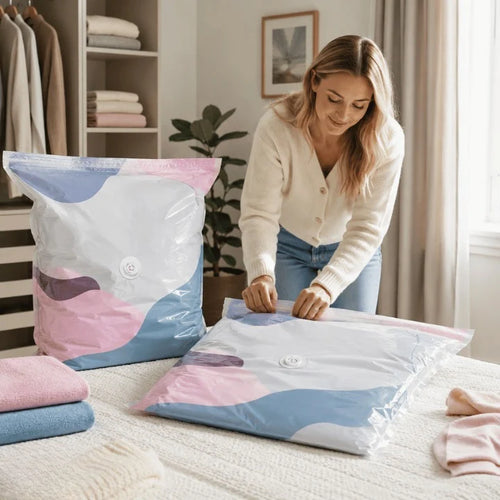 Sacs de rangement sous vide 3D sans pompe [100*80*30 cm] BF