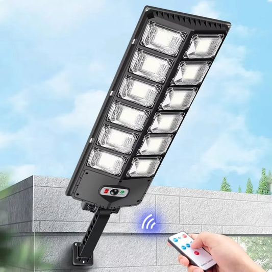 Lampe Solaire de Rue 540LED avec Détecteur de Mouvement
