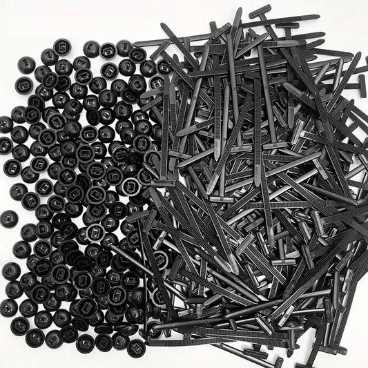 (100 pcs) Boucle de cravate câble universelle en nylon CI